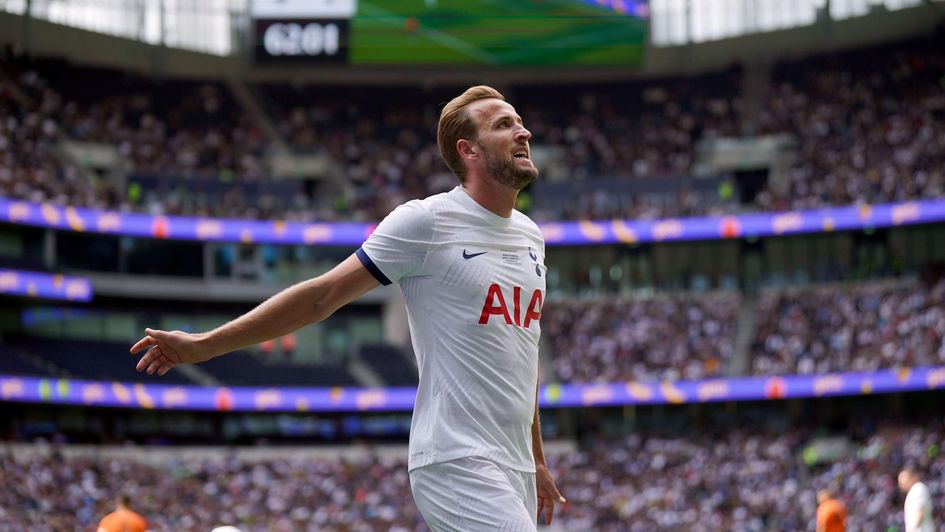 Harry Kane in action against Shakhtar