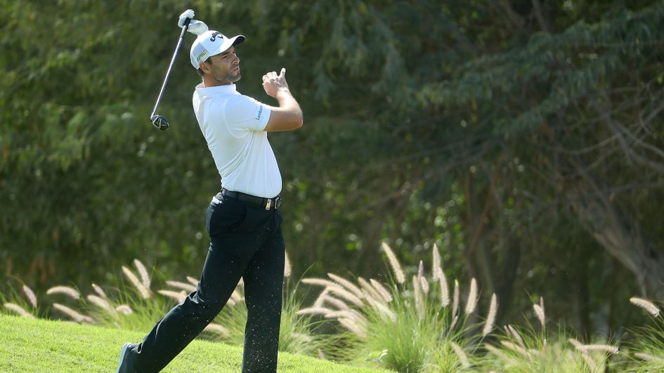 Oliver Wilson in action in Doha