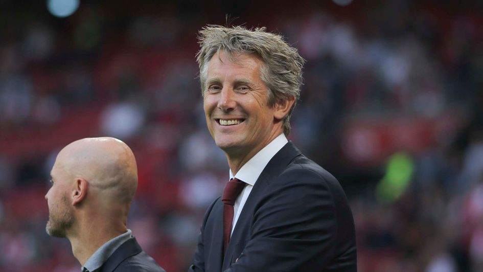 Former Manchester United goalkeeper Edwin van der Sar