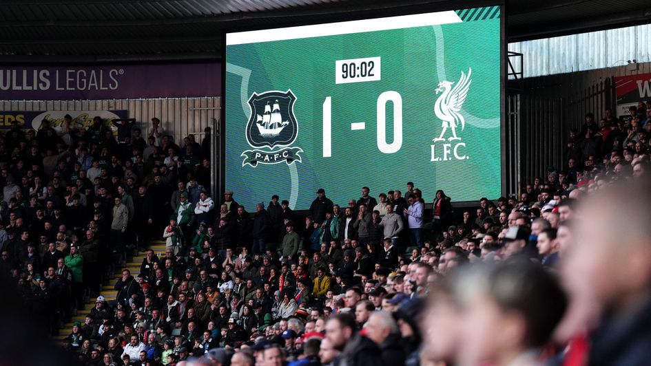 Remarkable scenes at Home Park