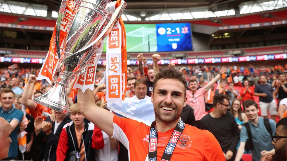 Blackpool's Clark Robertson