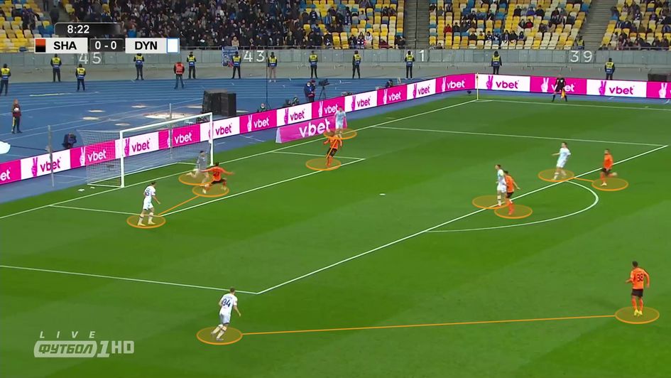 Superb high pressing to create a quality chance