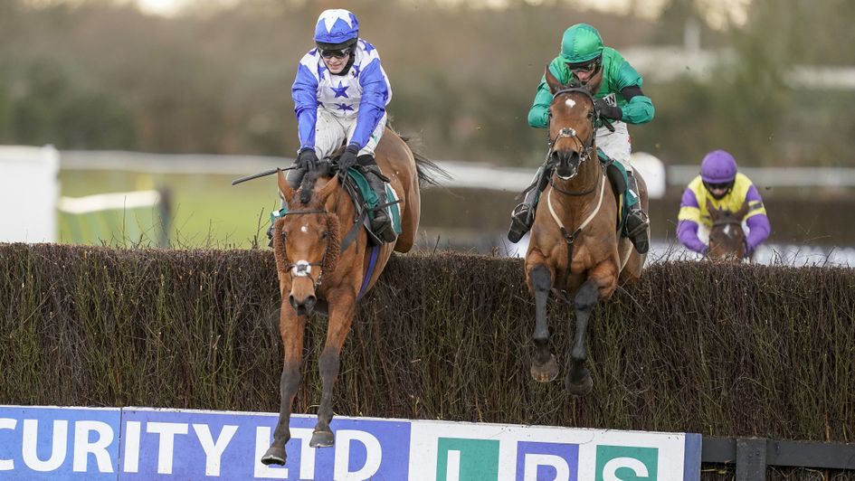 Annie Mc on her way to victory