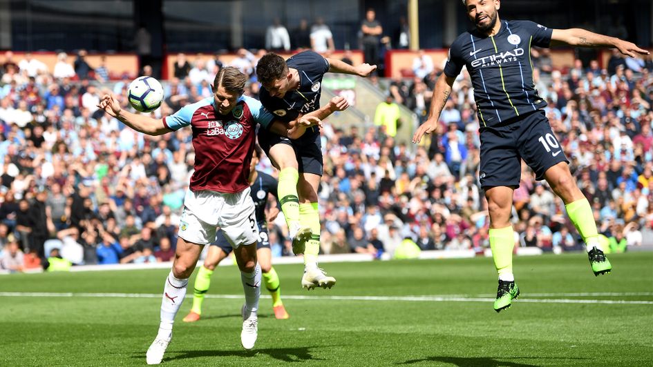 Aymeric Laporte looks to find the net
