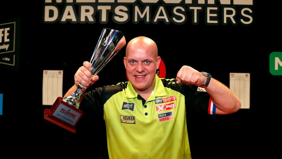 Michael van Gerwen won the Melbourne Darts Masters (Picture: PDC/David Callow)