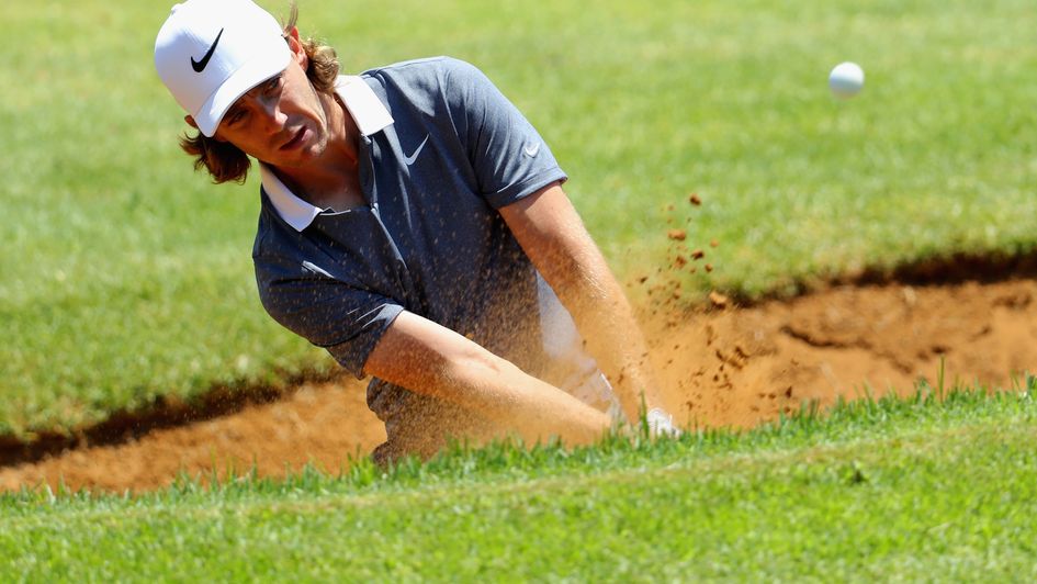 Tommy Fleetwood in action at Gary Player Country Club