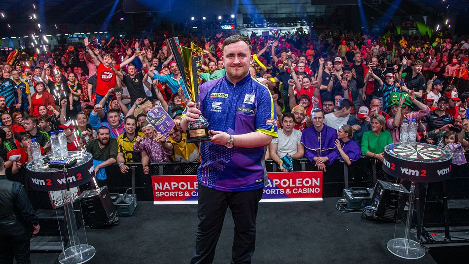 Luke Littler won the Belgian Darts Open (Picture: Jonas Hunold/PDC Europe)