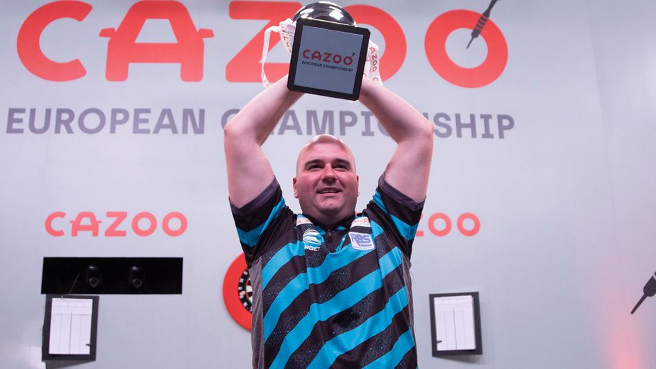 Rob Cross is the European champion (Picture: Kais Bodensieck/PDC Europe)