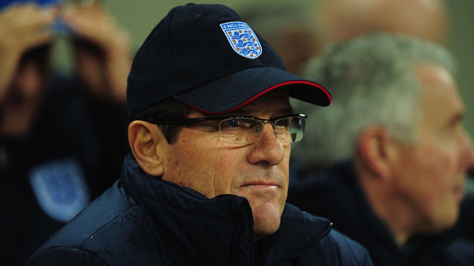 Fabio Capello during his time at England