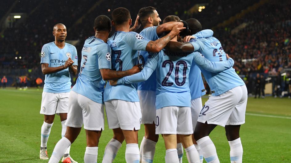 Manchester City - had plenty to celebrate