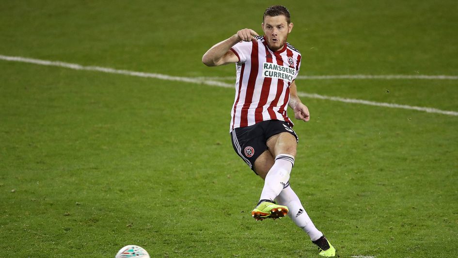 Jack O'Connell has a shot on goal