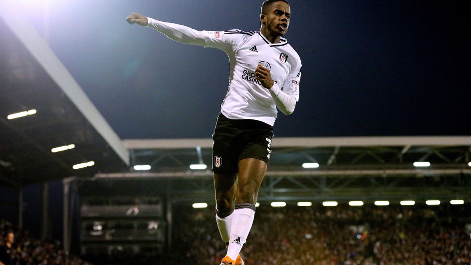 Ryan Sessegnon celebrates