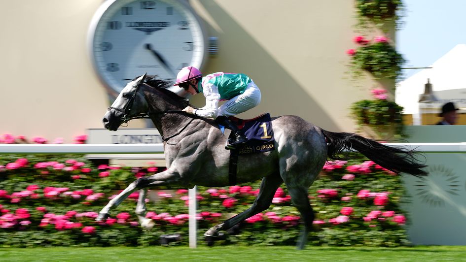 Field Of Gold wins the St James's Palace in brilliant fashion