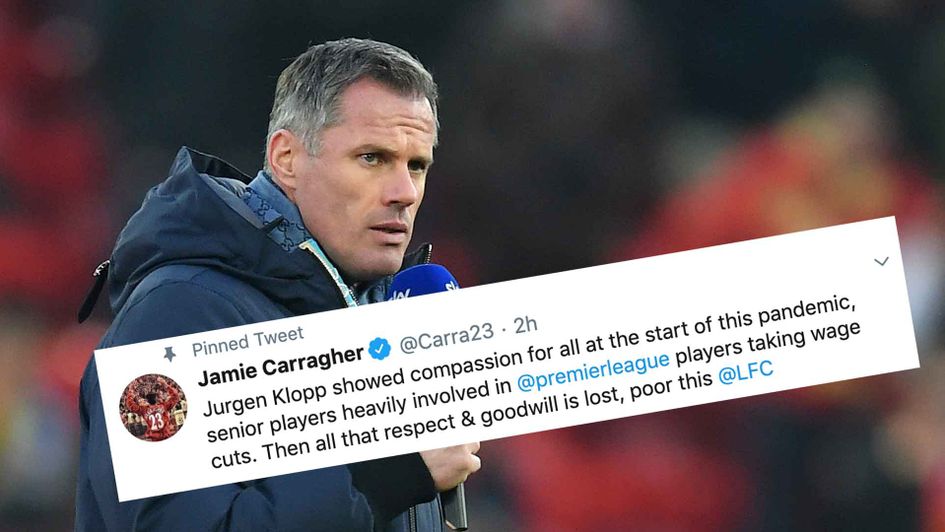 Jamie Carragher: Liverpool legend blasts his former club