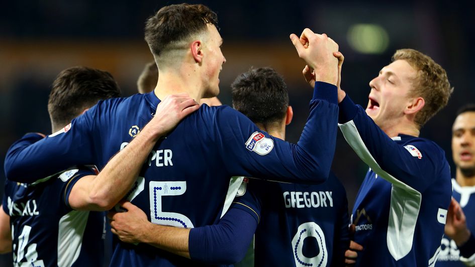 Celebrations for Millwall