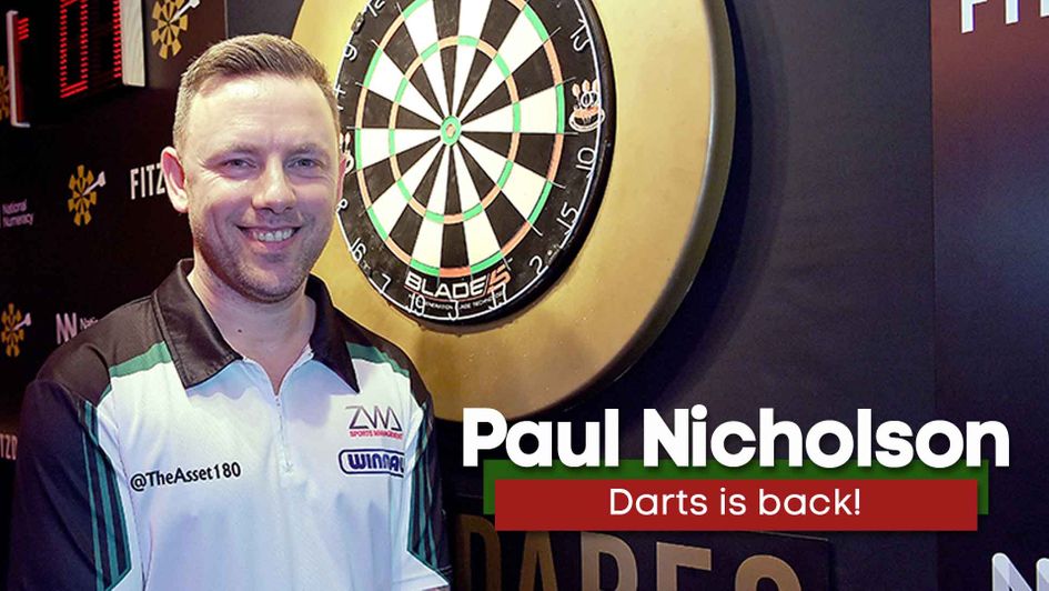 Paul Nicholson looks ahead to the return of darts