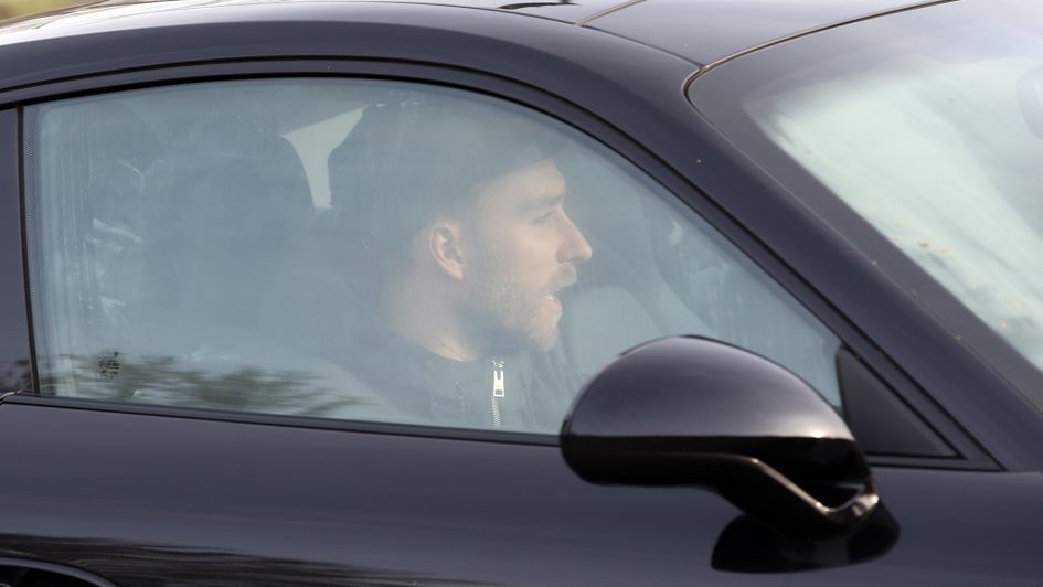 Christian Eriksen arrives to meet Jose Mourinho