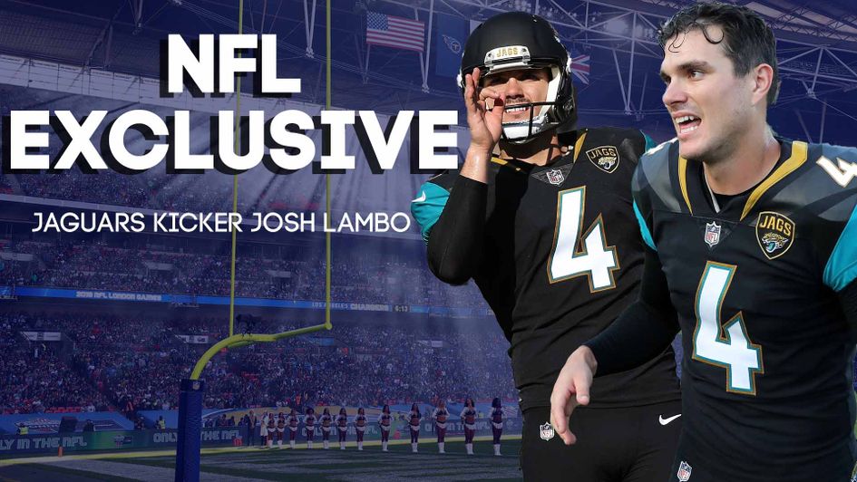 Jacksonville Jaguars kicker Josh Lambo talks to Sporting Life ahead of Wembley game