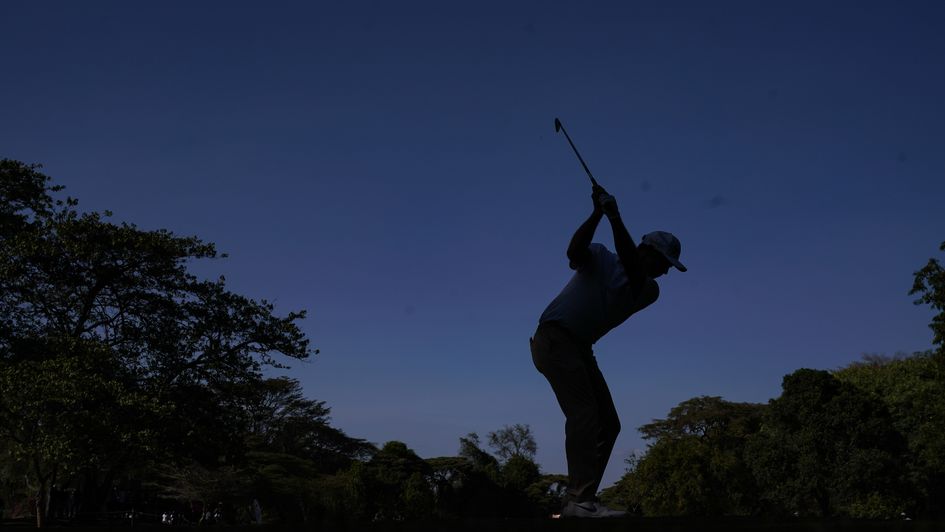 Adri Arnaus in action at the Kenya Open