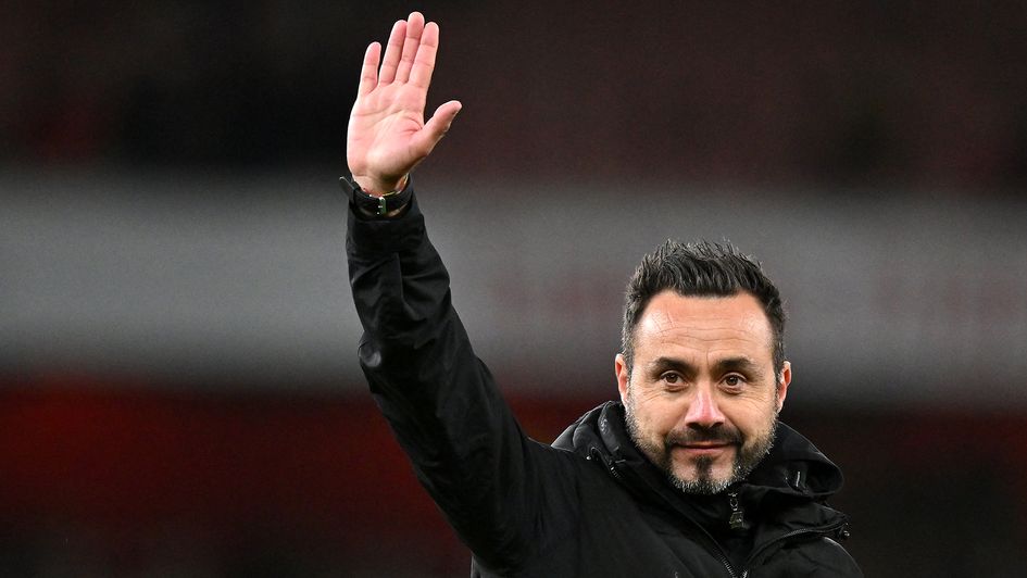 Brighton boss Roberto De Zerbi