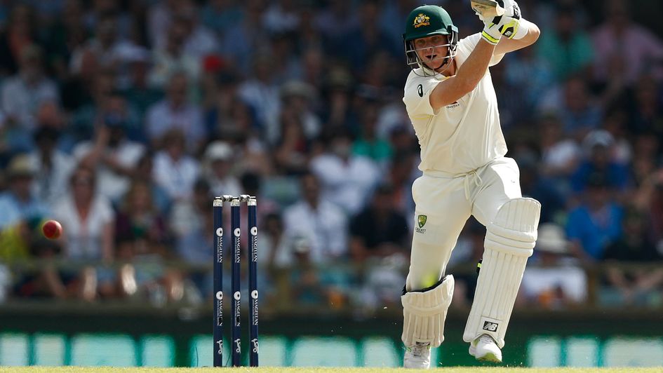 Steve Smith in action at the WACA