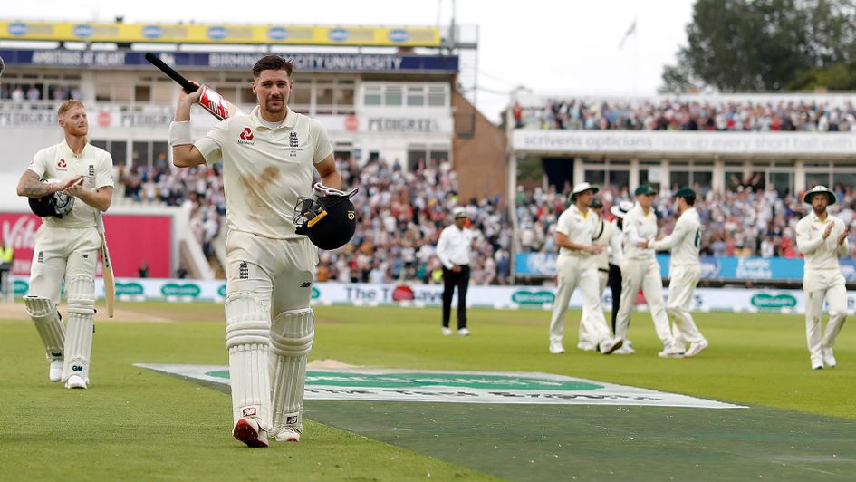 Rory Burns scored a century on his Ashes debut