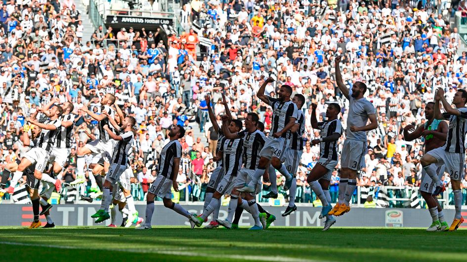 Juventus celebrate