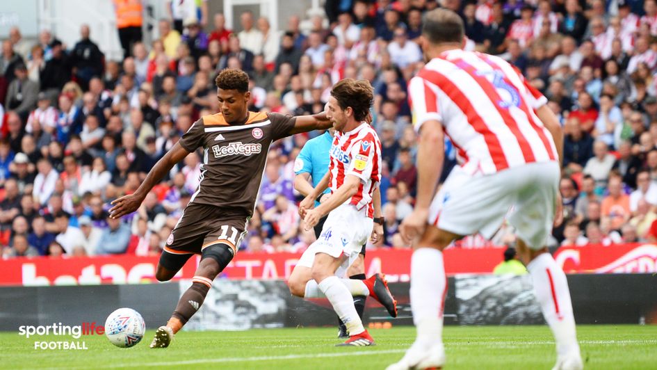 Ollie Watkins: The Brentford striker draws his side level v Stoke