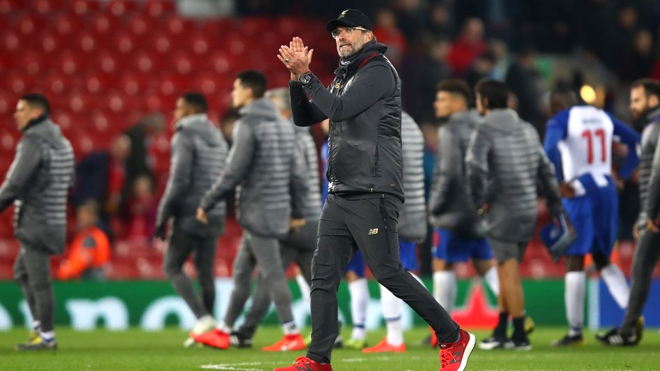 Delight for Jurgen Klopp