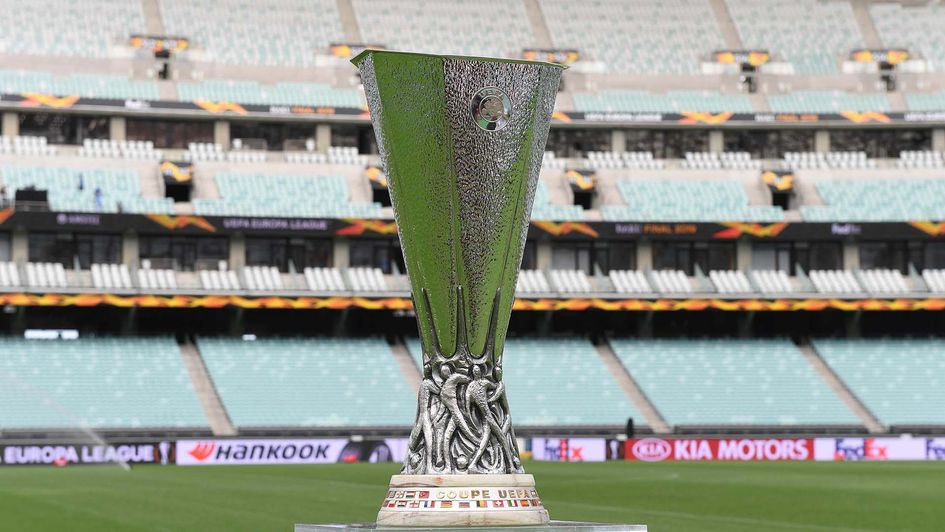 The Europa League trophy