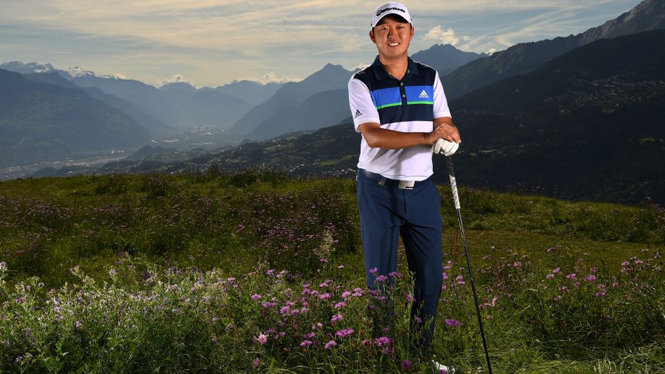 David Lipsky poses in the Alps