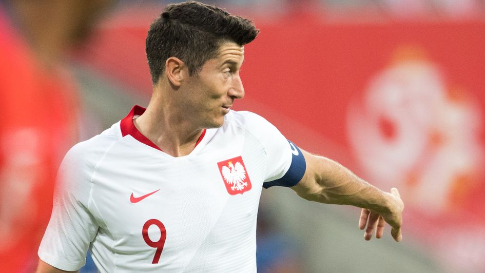 Poland captain Robert Lewandowski