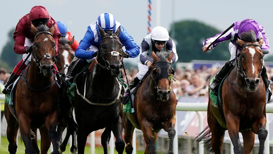 Elarqam (blue and white silks)