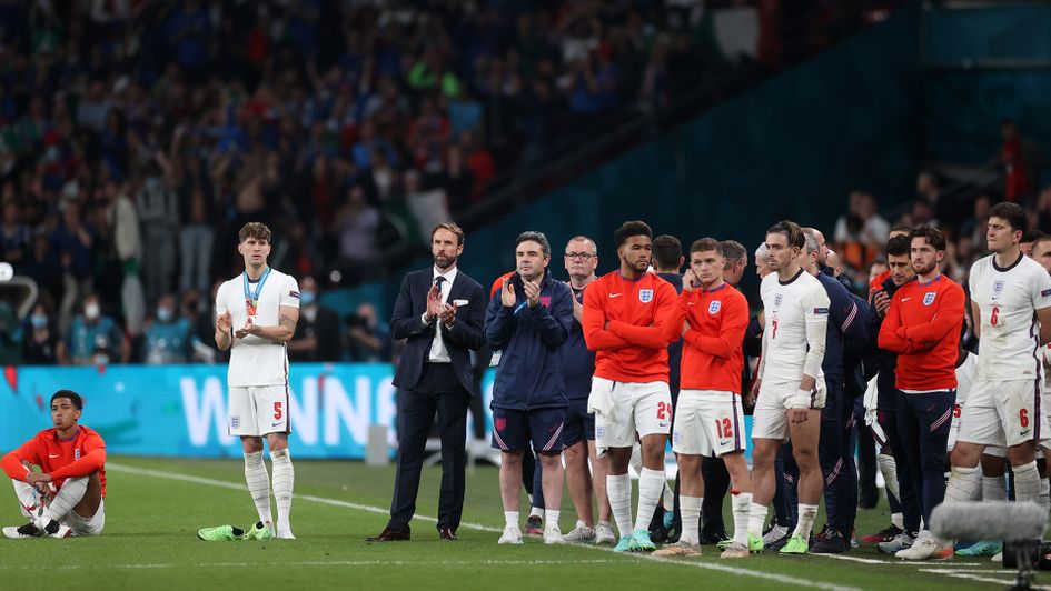 England were beaten by Italy in the Euro 2020 final