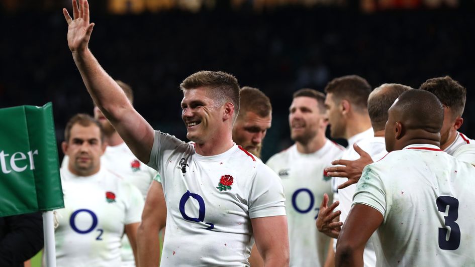 England's Owen Farrell