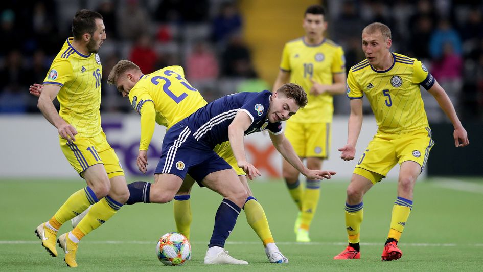 Scotland were defeated by Kazakhstan