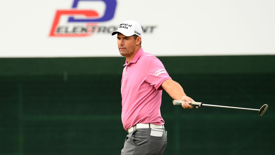 Padraig Harrington shares the lead in Prague
