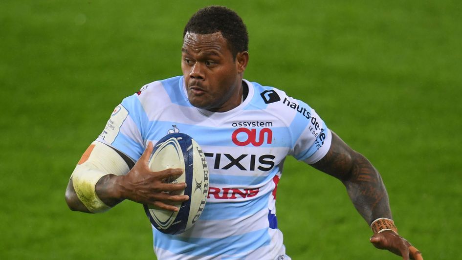 Virimi Vakatawa in action for club side Racing 92
