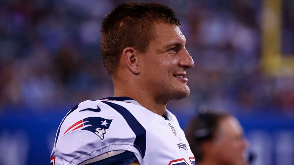 New England Patriots tight end Rob Gronkowski