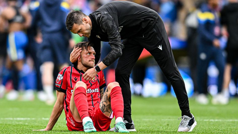Walsall were beaten in the play-off final