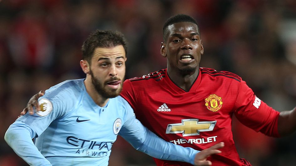 Bernardo Silva and Paul Pogba