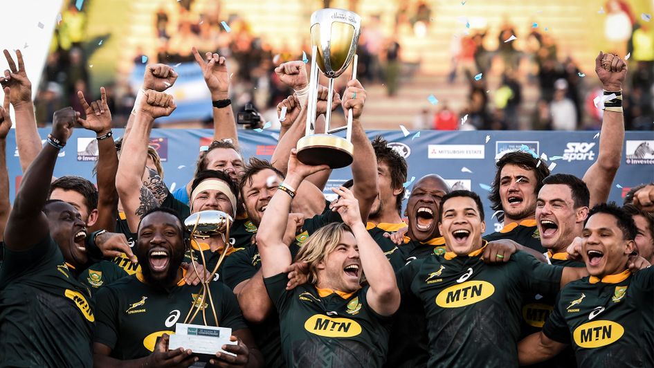 South Africa are the 2019 Rugby Championship champions