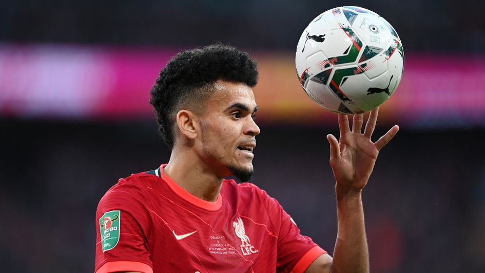 Liverpool's Luis Diaz