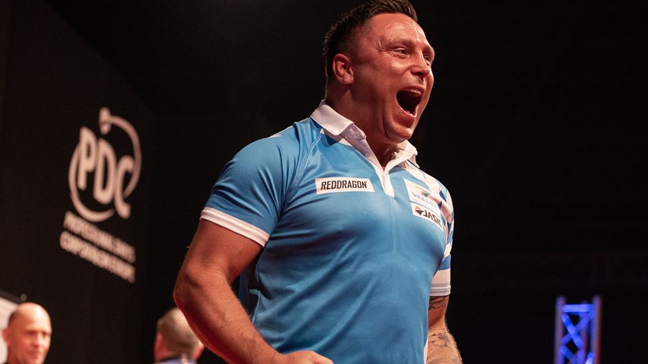 Celebration time for Gerwyn Price - Jonas Hunold - PDC Europe
