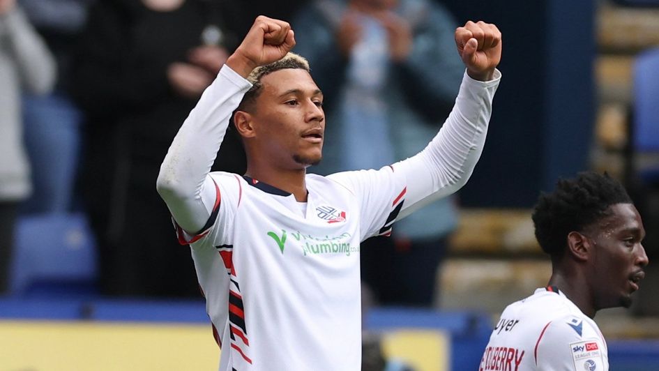 Bolton's Mason Burstow helped clinch This Week's Acca