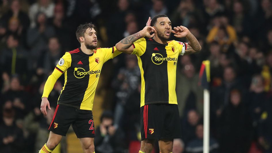 Can you hear Troy Deeney? The Watford captain strike against Aston Villa
