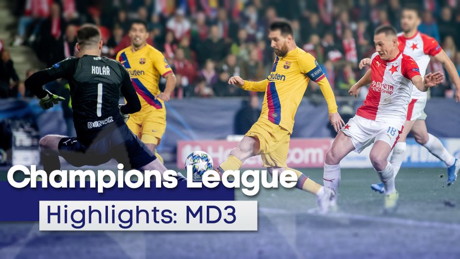 Champions League highlights: Watch all the goals from the third round of group games