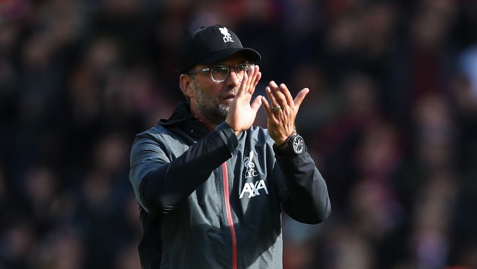Liverpool manager Jurgen Klopp
