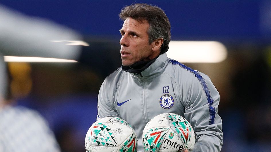 Gianfranco Zola is the current assistant manager at Chelsea