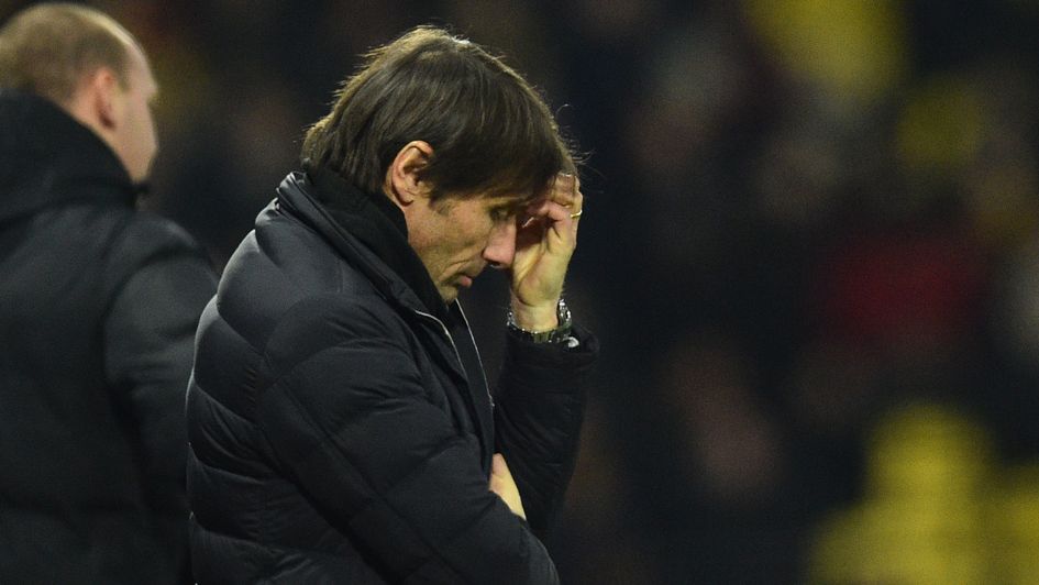 Antonio Conte is under increasing pressure